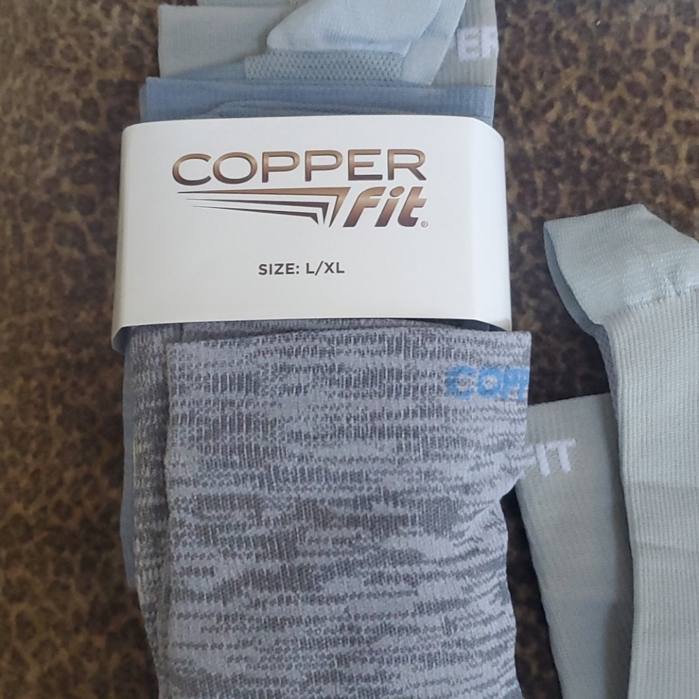 COPPER FIT COMPRESSION LADIES SOCKS  L/XL